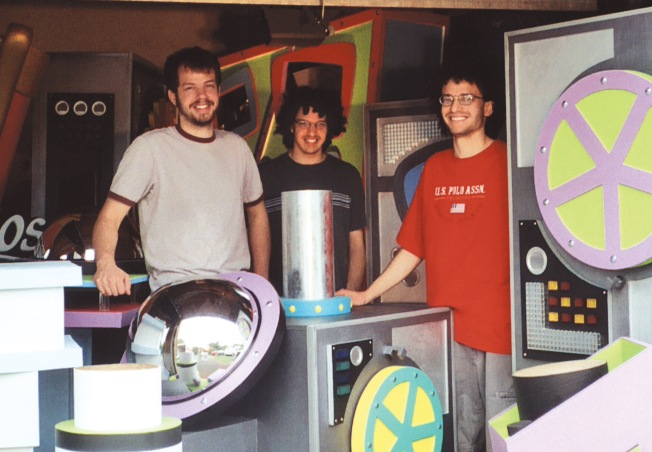 Back in the day: the Kirsch brothers, Jesse, Joshua, and Jeremy, circa 2005.