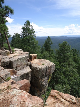 View from the top of Mogollon Rim.